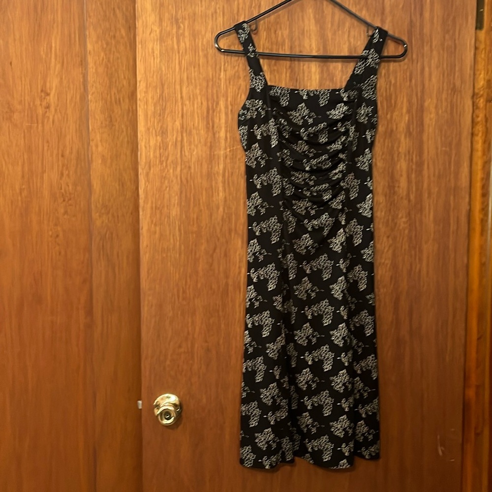 Black and beige sundress